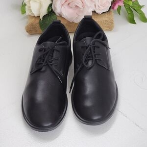 Black Lace-Up Shoes